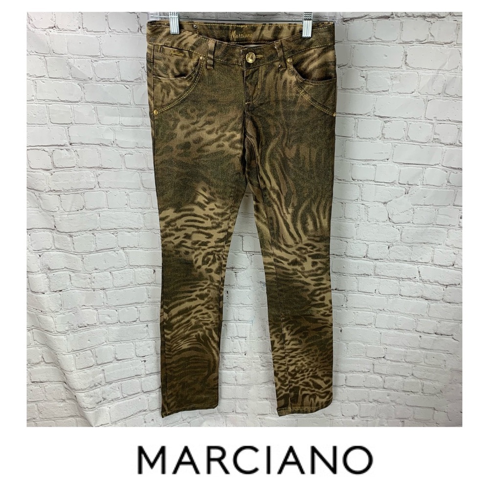 Marciano Animal Tiger Print Jeans